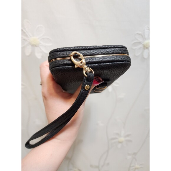 Cell Phone 3 Pc Lot Pink Black Protector Carrying Case Straps Wallet Durable - Picture 15 of 15